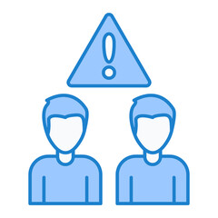 Avoid Crowds Icon Design