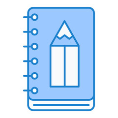 Sketch Book Icon Design