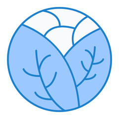 Cabbage Icon Design