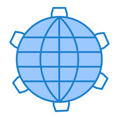 Cyberspace Icon Design