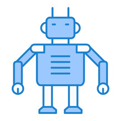 Obraz premium Robot Icon Design