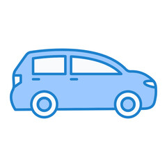 Car Travel Icon Design