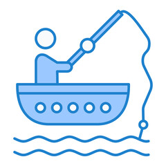 Fishing Icon Design