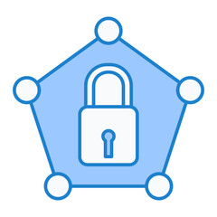 Protected Network Icon Design