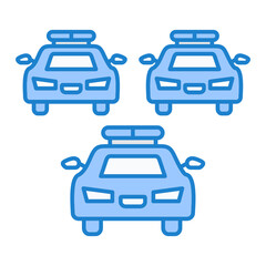 Police Squad Icon Design