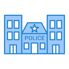 Police station Icon Design