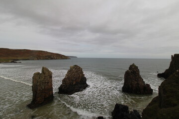 Stacks at Garry Beach, Isle of Lewis, Scotland