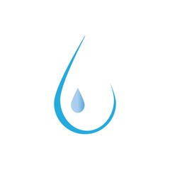 water drops icon  logo vector