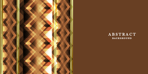 Modern brown background vector