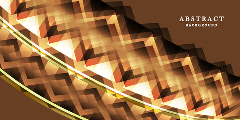 Modern brown background vector