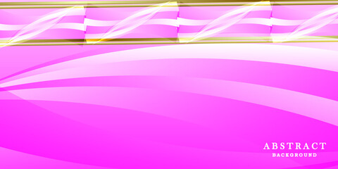 Pink gold background vector