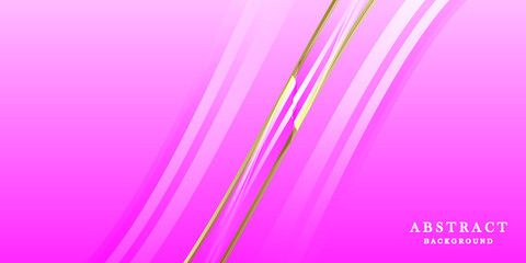 Pink gold background vector