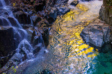 岐阜県付知渓谷の滝