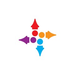 Community, network and social icon