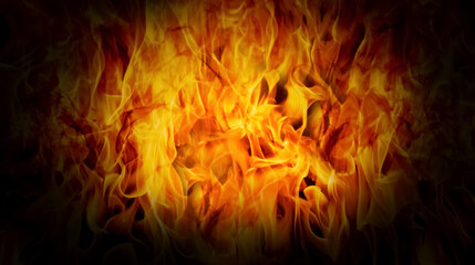Fire blaze. Abstract blaze, fire, flame texture for banner, background and textured