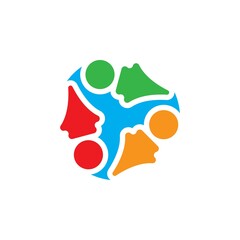 Community, network and social icon