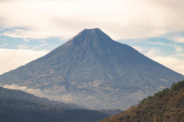 Naklejka premium Volcan de Agua in Guatemala
