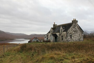 Abandoned house, Scotland