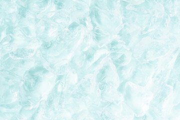 Obraz na płótnie Canvas ライトブルーの氷の粒の背景