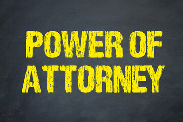 Power of Attorney