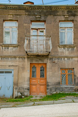 old little house in the town