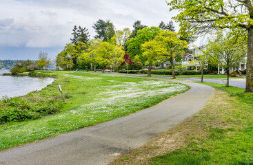 Lake Washington Boulevard Spring 2