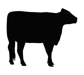 cow animal silhouette