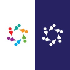 Community, network and social icon