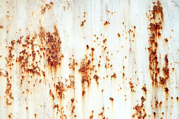 Rust of metals.Corrosive Rust on old iron white.Use as illustration for presentation.corrosion.    ...