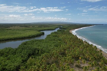 Coastline at Boba Beach in Cabrera