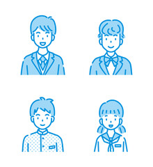 人物　イラスト