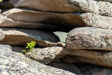 rocks in the mountains