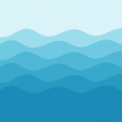 water wave background vector illustration