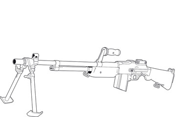 Browning M1918 is a light machine gun, as well as a family of automatic rifles of the same name, which were in service with the armies of different countries of the world during the XX century