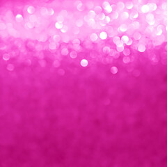 Trendy bright pink blurred and sparkling background