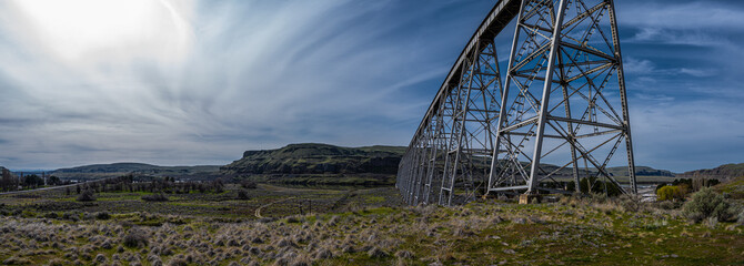 Joso High Bridge at Lyons Ferry State Park, WA