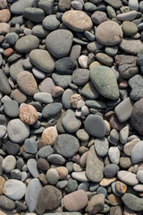 stones on the beach