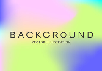 Abstract multicolor blurred gradient mesh background. Graphic color, modern banner, nature backdrop. Vector illustration.