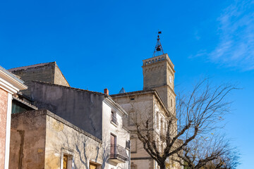 Saint-Quentin-la-Poterie, the Tour de l Horloge i
