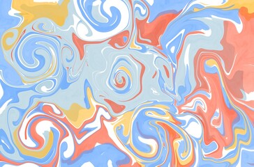 Fototapeta na wymiar Colorful pastel abstract background, pastel swirls background, candy wrapping paper, abstract background, ocean wave abstract wallpaper, colorful swirl, colorful abstract wave background.