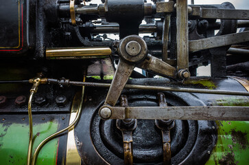 Fototapeta na wymiar Steam Engine Workings