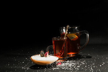 fruits and vegetable on non isolated background