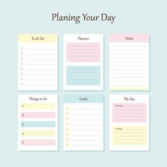 Planning your day