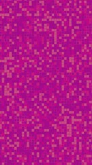 Creative abstract background made of magenta decorative tiles, 16x9 portrait ortion