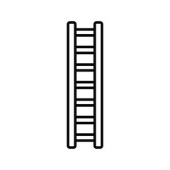 ladder icon. stairs symbol. vector illustration