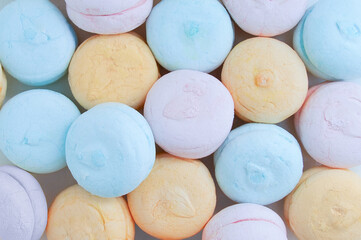 Background marshmallow pastel colors.