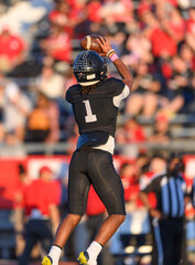 Great action photos of high school football players making amazing plays during a football game
