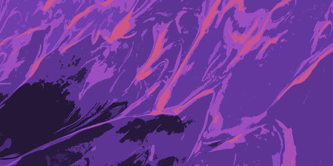 Fototapeta na wymiar Abstract layers of paints, red patterns on a purple background