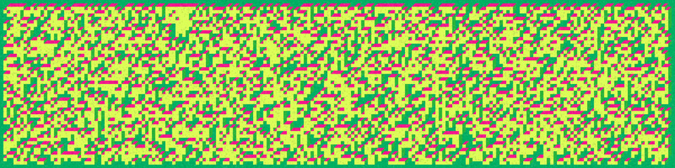Implementation of Edward Zajec’s “Il Cubo” from 1971. Essentially a Truchet tile set of 8 tiles and rules for placement art illustration