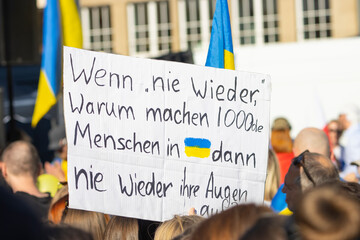 Ukraine-Demo Köln 08.05.2022